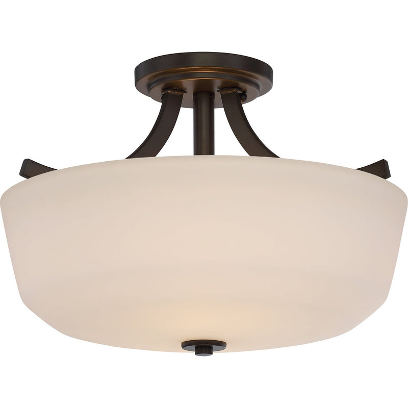 Nuvo Lighting - 60-5926 - Two Light Semi Flush Mount - Laguna - Forest Bronze