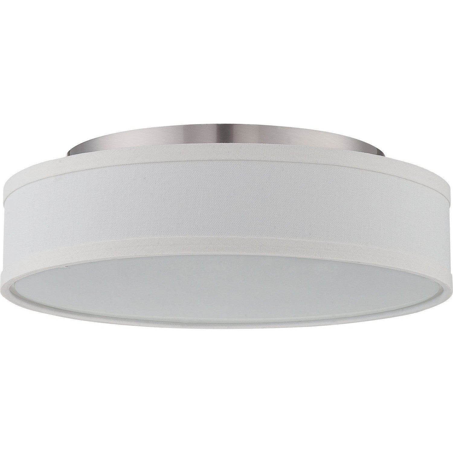 Nuvo Lighting - 62-524 - LED Flush Mount - Heather - Brushed Nickel