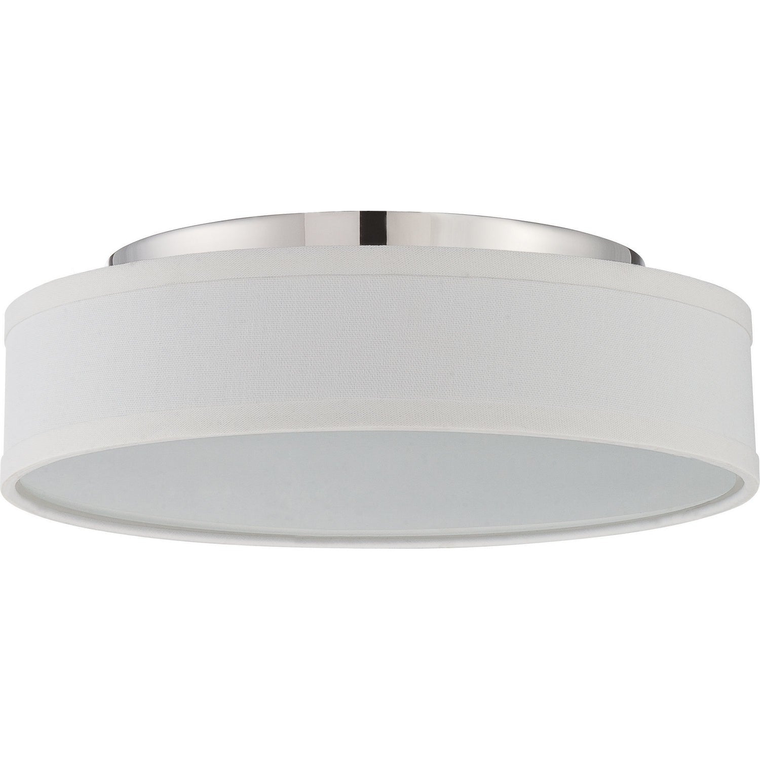 Nuvo Lighting - 62-526 - LED Flush Mount - Heather - Polished Nickel