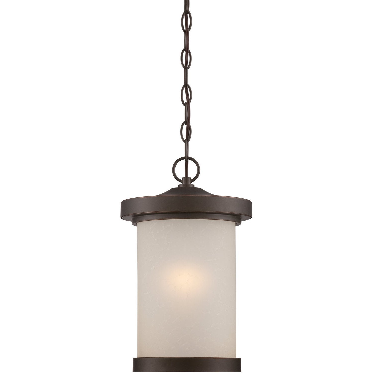 Nuvo Lighting - 62-645 - LED Outdoor Hanging Lantern - Diego - Mahogany Bronze