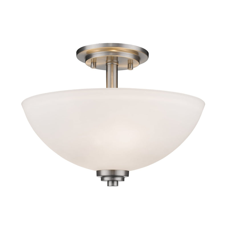 Z-Lite - 443SF-BN - Three Light Semi Flush Mount - Ashton - Brushed Nickel