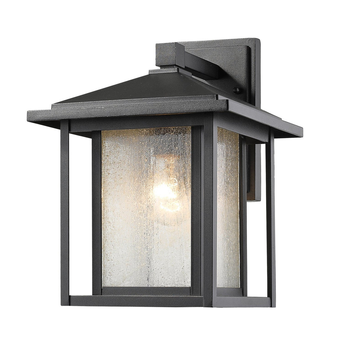 Z-Lite - 554M-BK - One Light Outdoor Wall Light - Aspen - Black