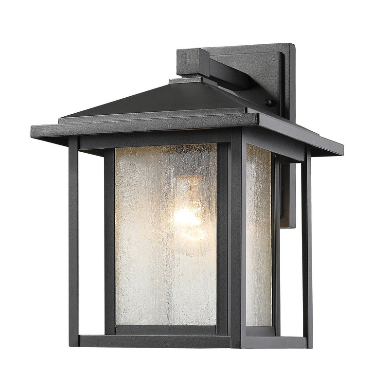 Z-Lite - 554M-BK - One Light Outdoor Wall Light - Aspen - Black