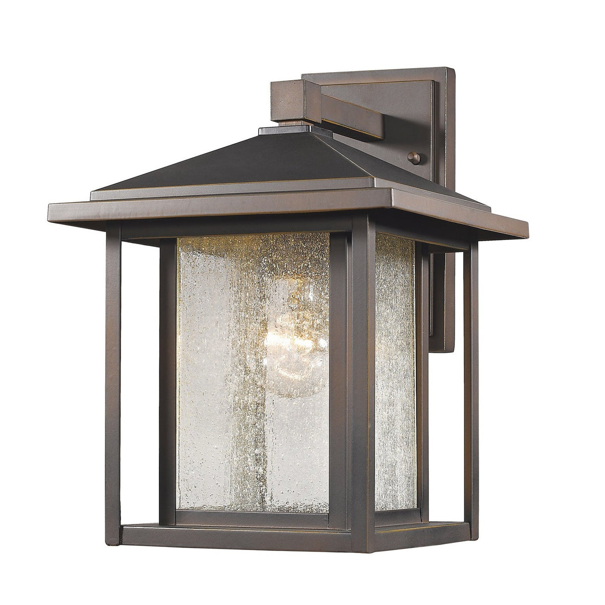 Z-Lite - 554M-ORB - One Light Outdoor Wall Light - Aspen - Oil Rubbed Bronze