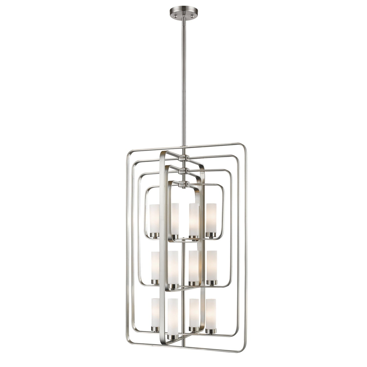 Z-Lite - 6000-12-BN - 12 Light Chandelier - Aideen - Brushed Nickel
