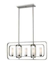 Z-Lite - 6000-5L-BN - Five Light Linear Chandelier - Aideen - Brushed Nickel