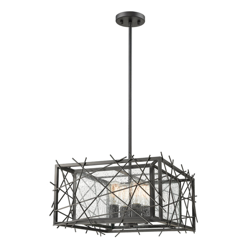 Z-Lite - 8000-18BRZ - Four Light Chandelier - Stanwood - Bronze