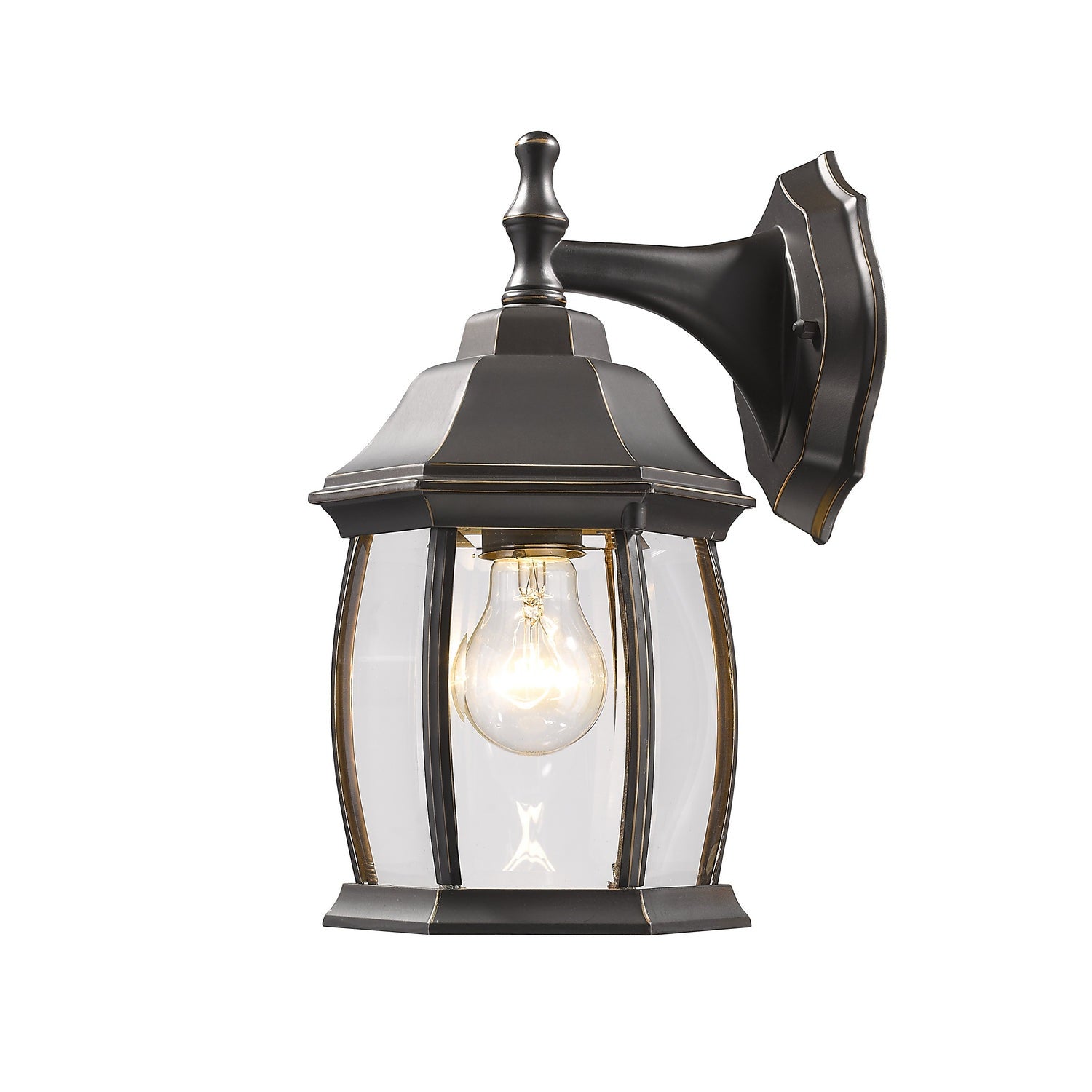 Z-Lite - T20-ORB - One Light Outdoor Wall Light - Waterdown - Oil Rubbed Bronze