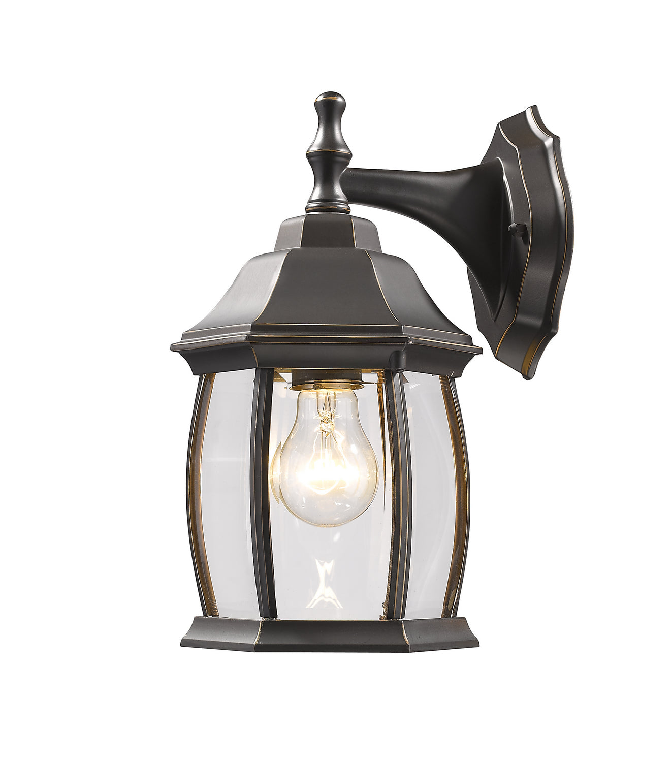 Z-Lite - T20-ORB - One Light Outdoor Wall Light - Waterdown - Oil Rubbed Bronze