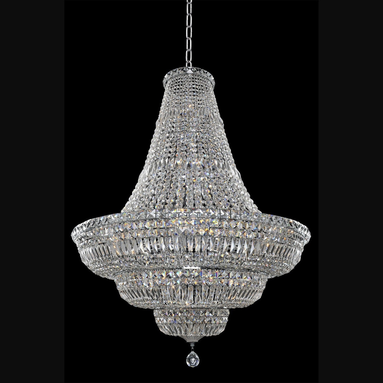 Allegri - 020271-010-FR001 - 33 Light Pendant - Betti - Chrome