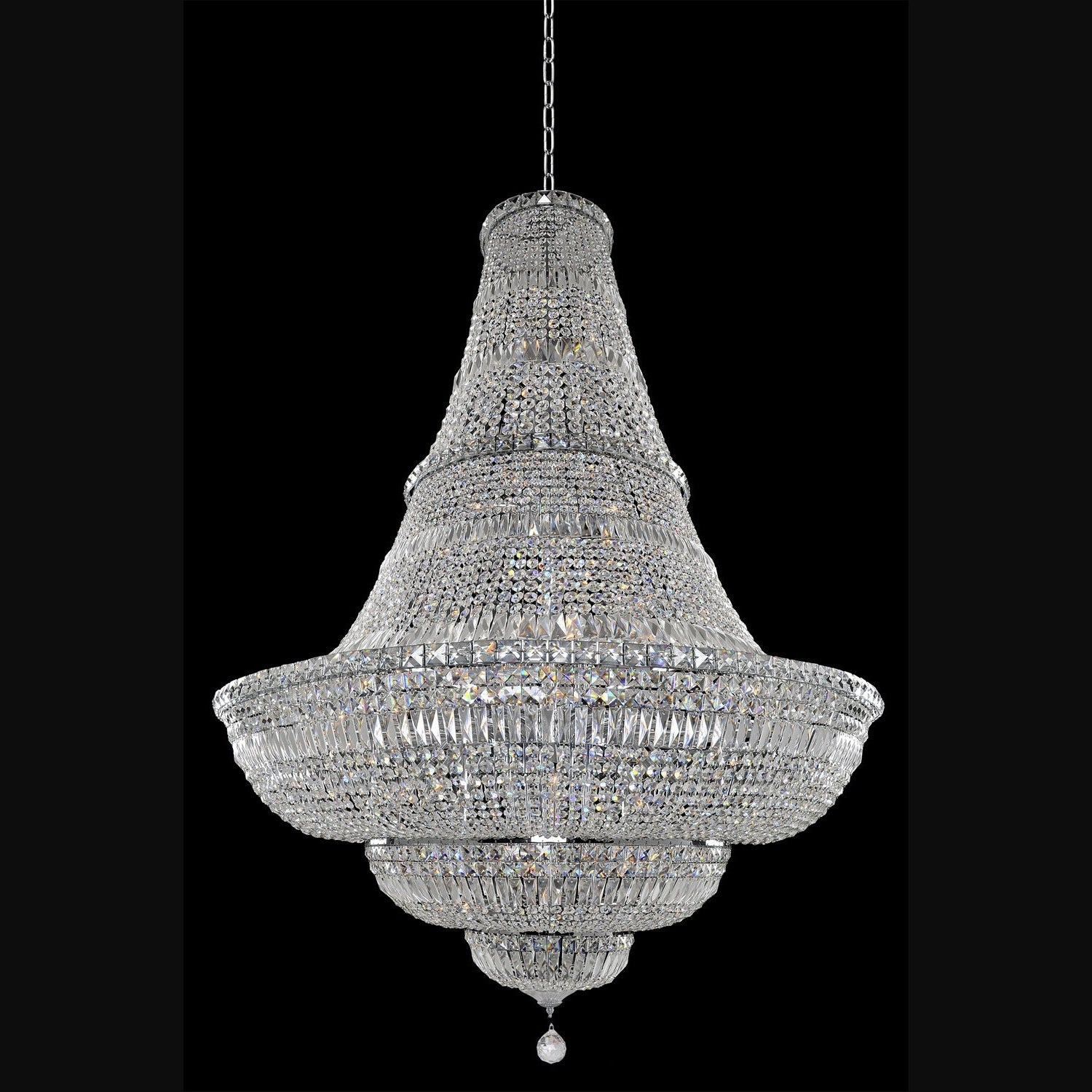 Allegri - 020272-010-FR001 - 56 Light Pendant - Betti - Chrome