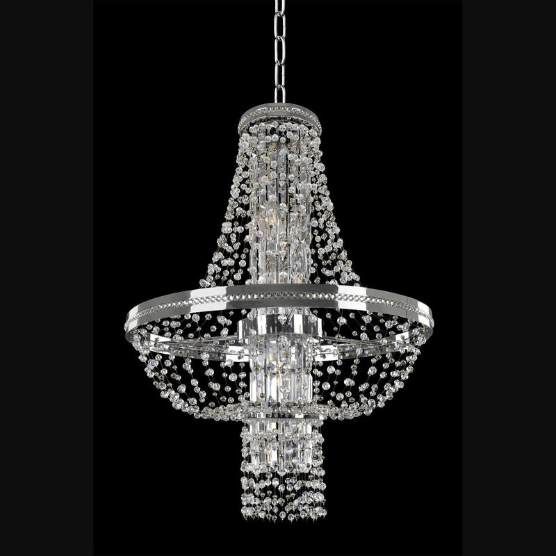 Allegri - 020371-010-FR001 - Eight Light Pendant - Capri - Chrome