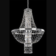 Allegri - 020372-010-FR001 - Ten Light Pendant - Capri - Chrome