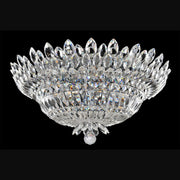 Allegri - 020541-010-FR001 - Nine Light Flush Mount - Belluno - Chrome