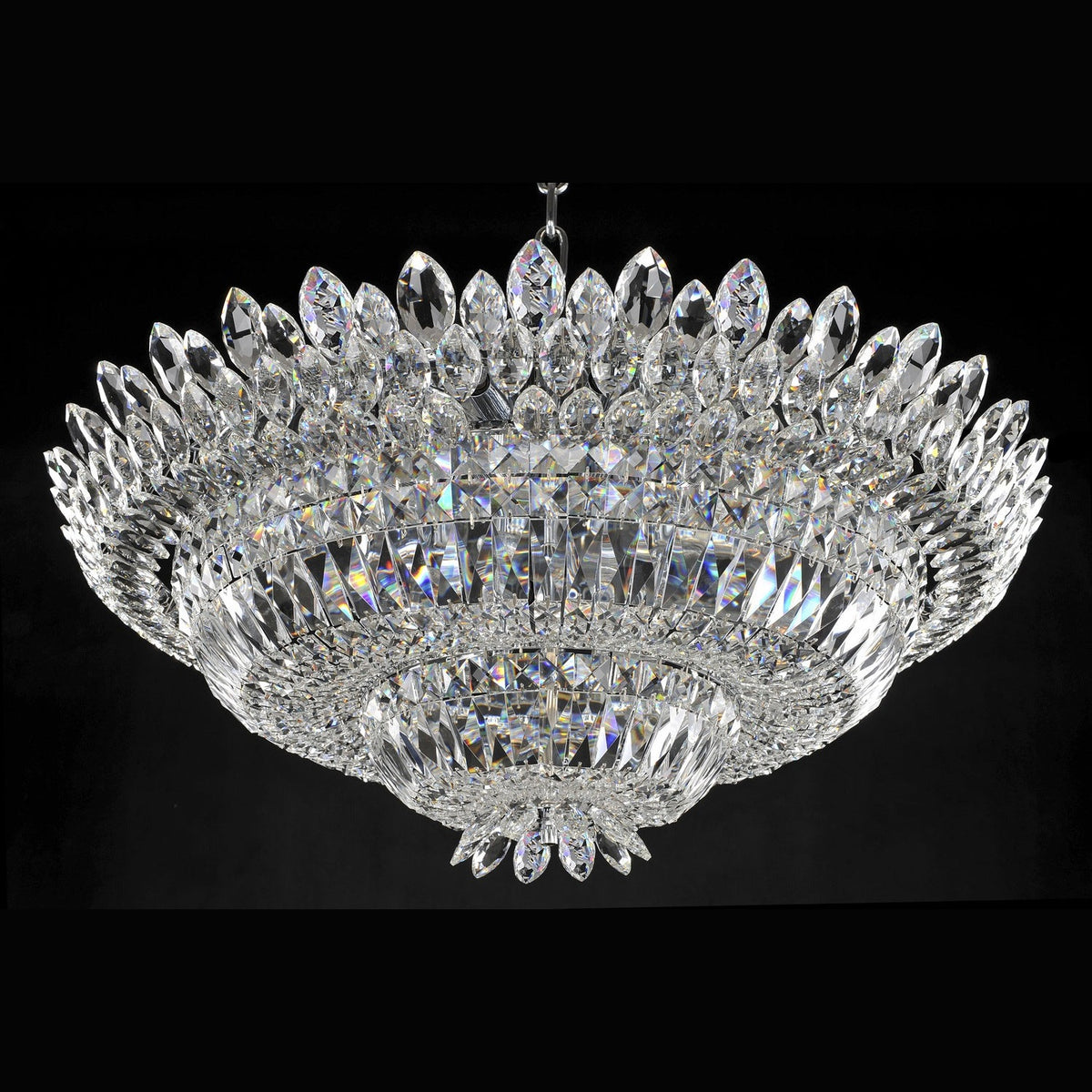 Allegri - 020542-010-FR001 - 18 Light Flush Mount - Belluno - Chrome