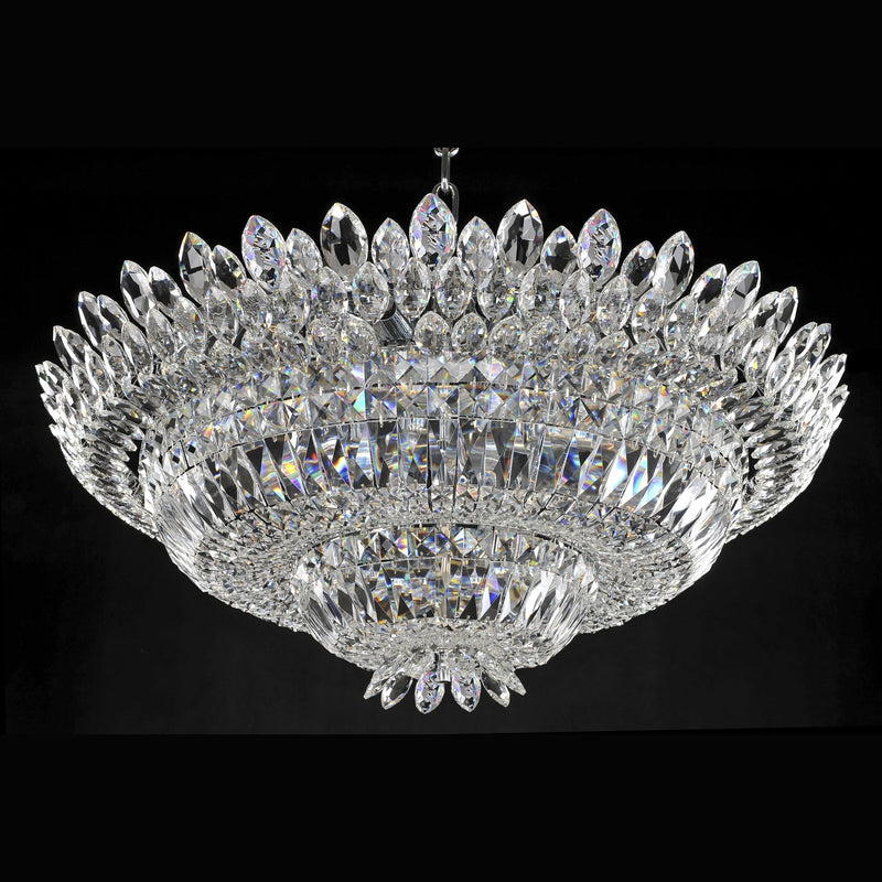 Allegri - 020542-010-FR001 - 18 Light Flush Mount - Belluno - Chrome