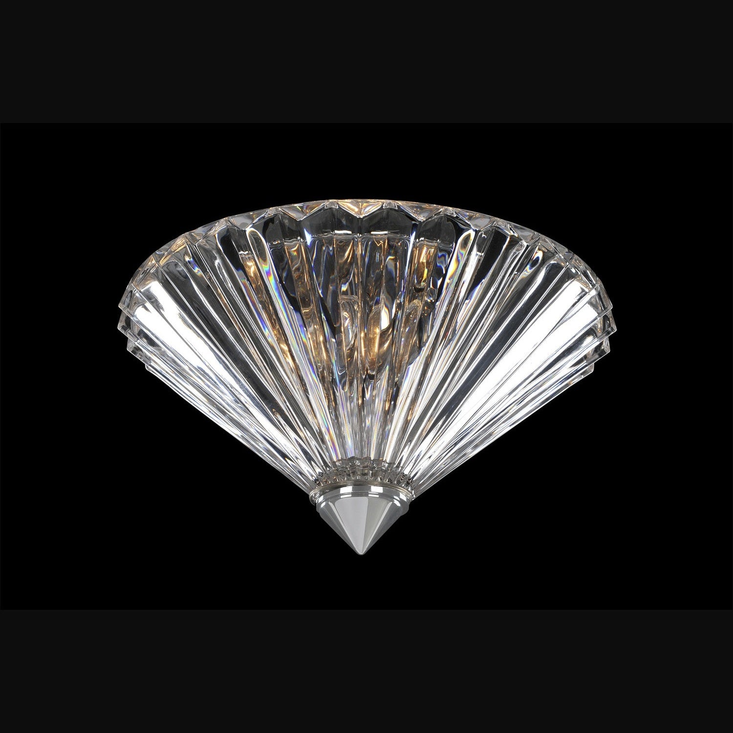 Allegri - 026940-010-FR001 - Two Light Flush Mount - Chauvet - Chrome