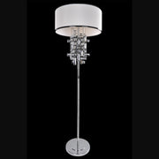 Allegri - 027601-010-FR001 - Three Light Floor Lamp - Vermeer - Chrome
