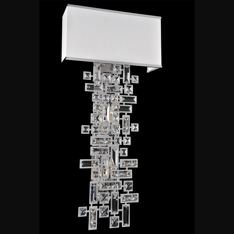 Allegri - 027620-010-FR001 - Six Light Wall Bracket - Vermeer - Chrome