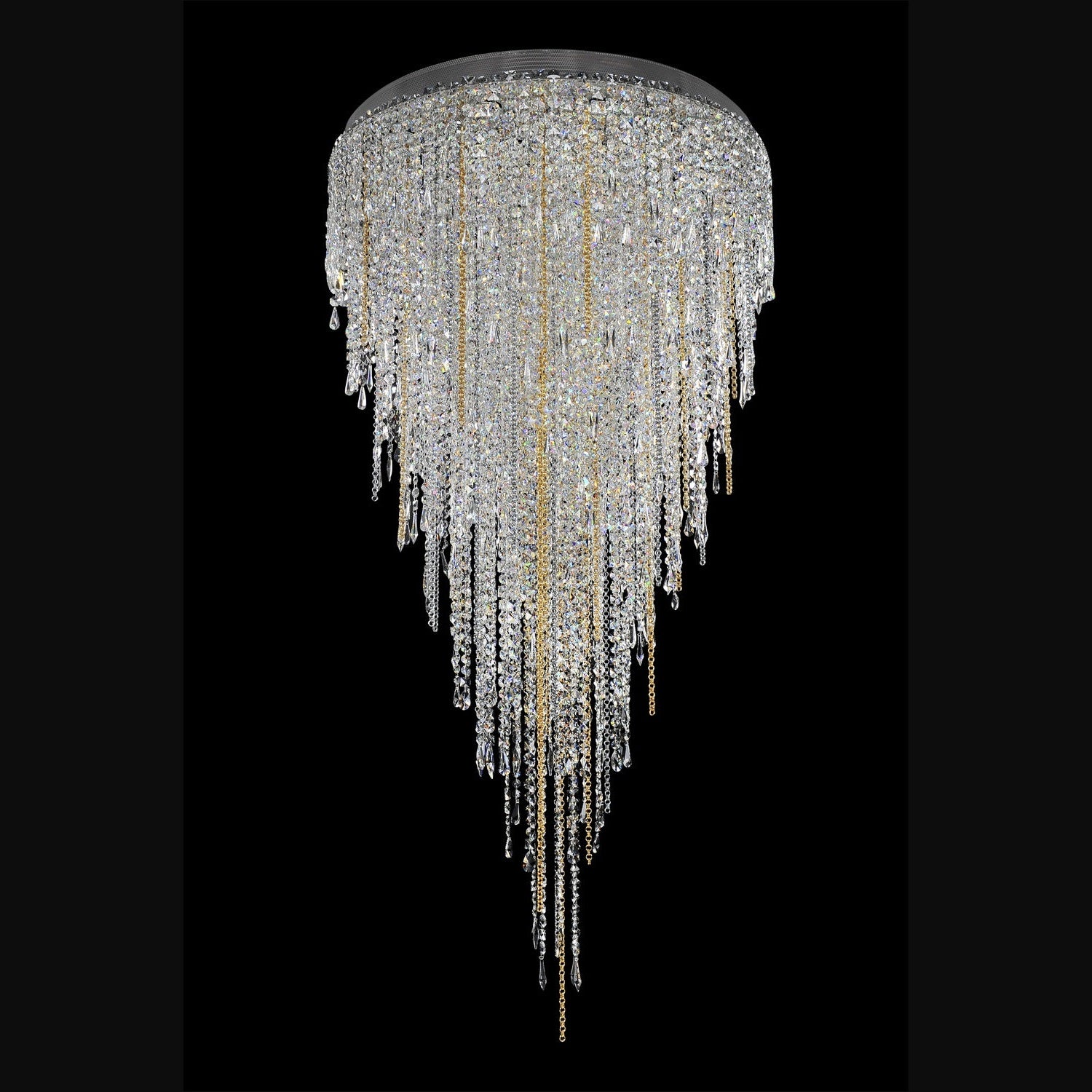Allegri - 028253-010-FR001 - 21 Light Convertible Pendant - Flush Mount - Tenuta - Chrome