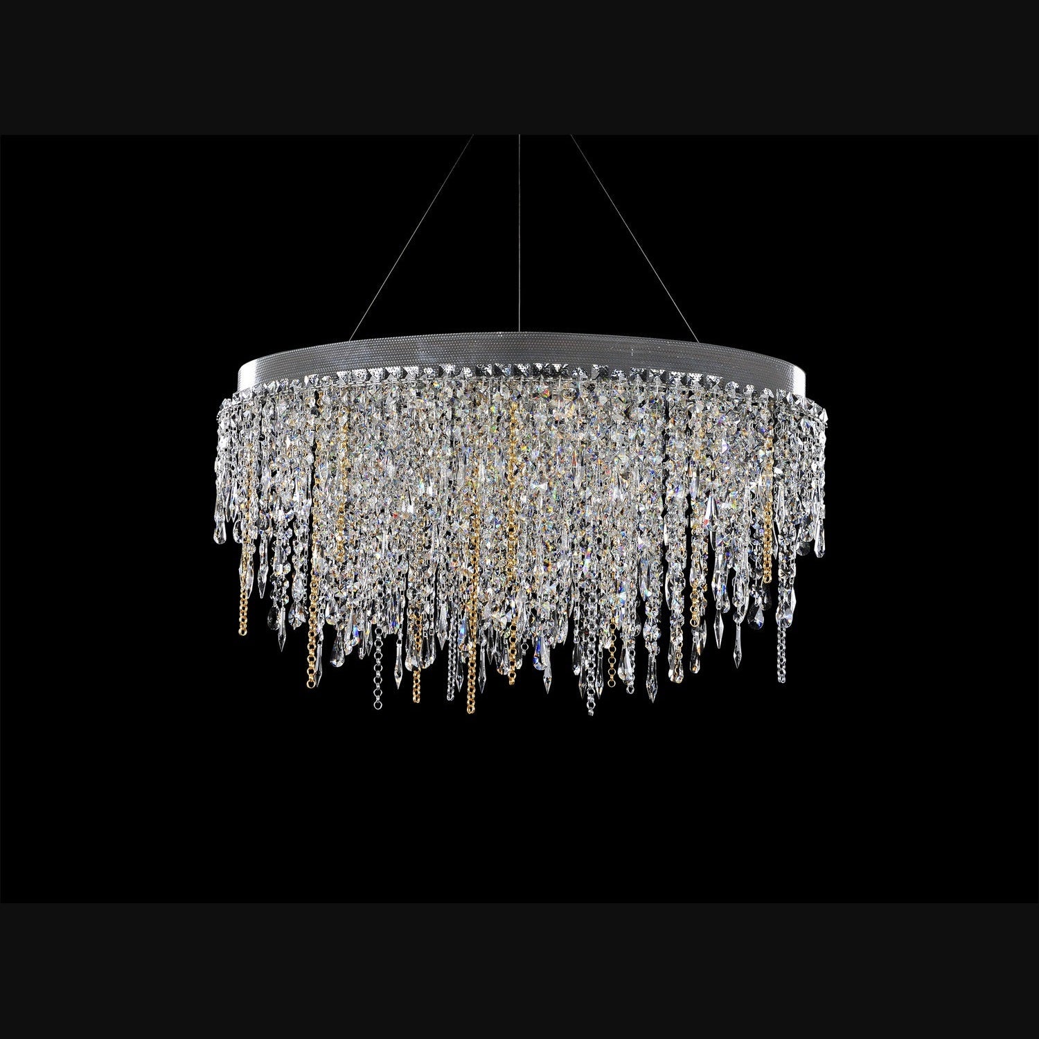 Allegri - 028254-010-FR001 - Ten Light Island Pendant - Tenuta - Chrome