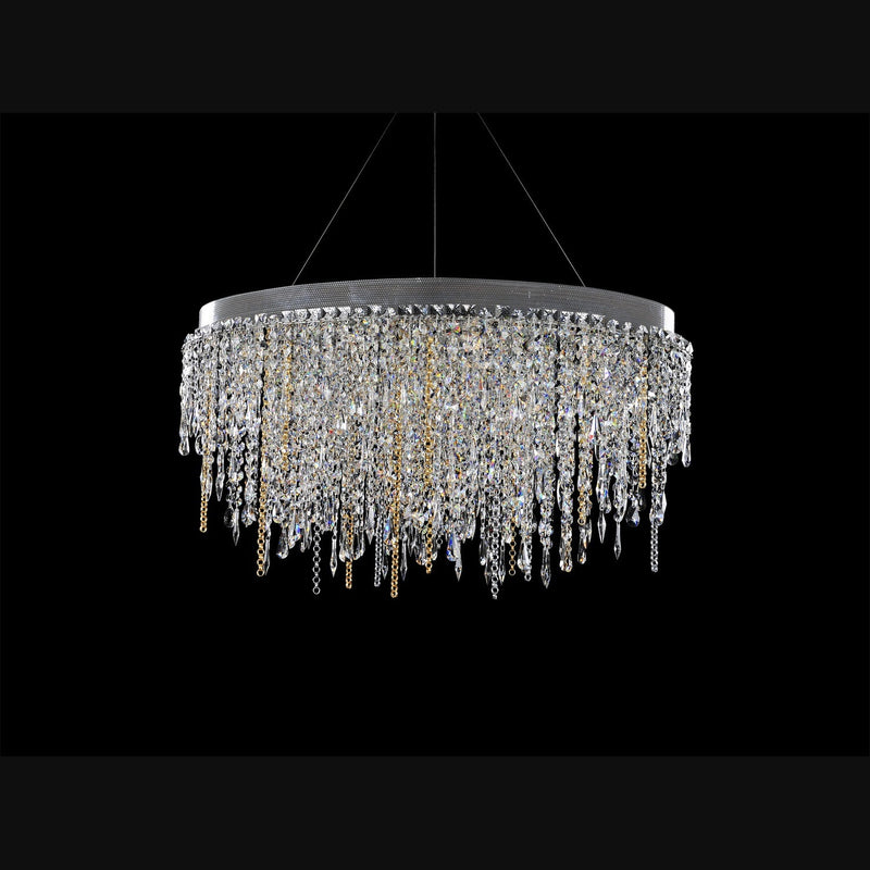 Allegri - 028254-010-FR001 - Ten Light Island Pendant - Tenuta - Chrome