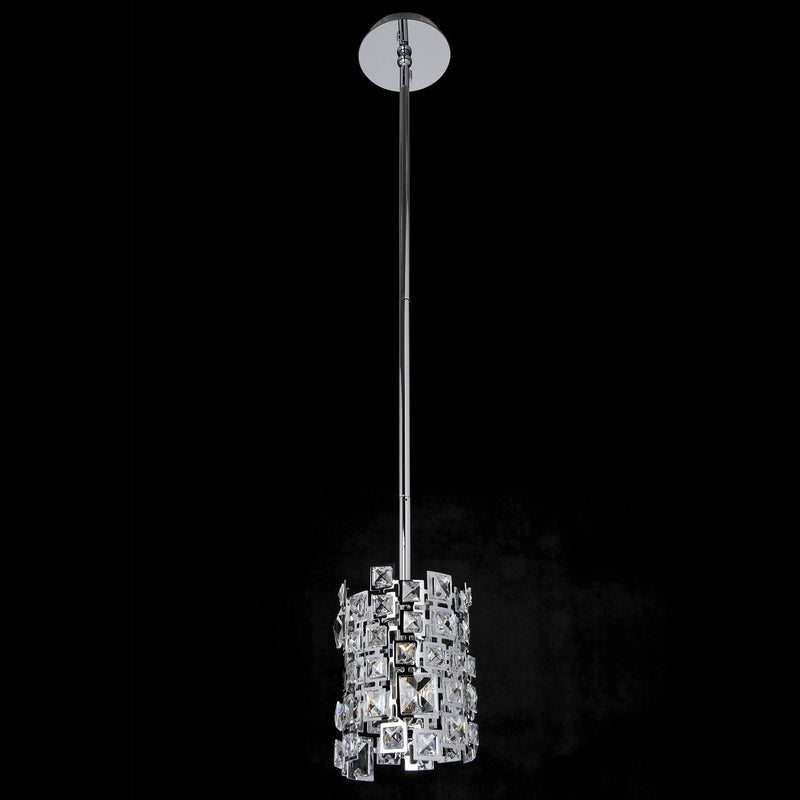 Allegri - 028950-010-FR001 - One Light Mini Pendant - Dolo - Chrome