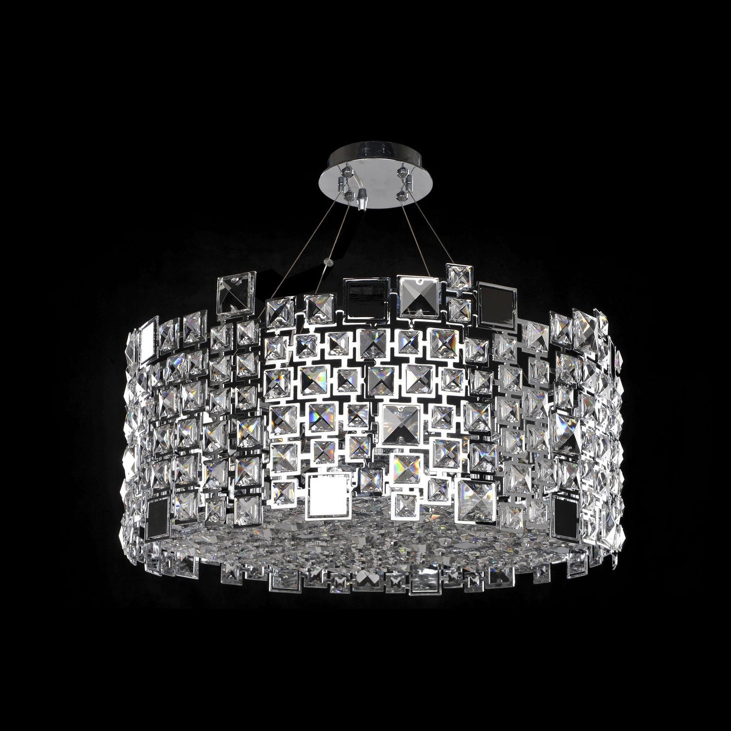 Allegri - 028953-010-FR001 - Eight Light Pendant - Dolo - Chrome