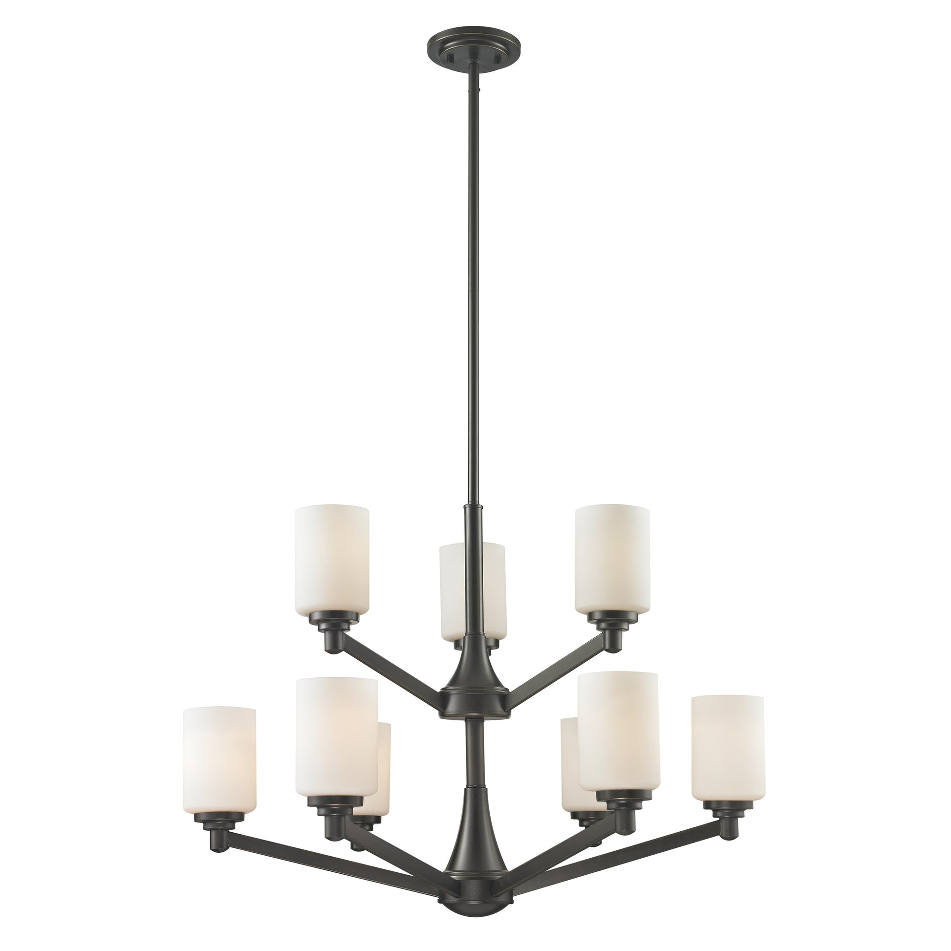 Z-Lite - 411-9 - Nine Light Chandelier - Montego - Coppery Bronze