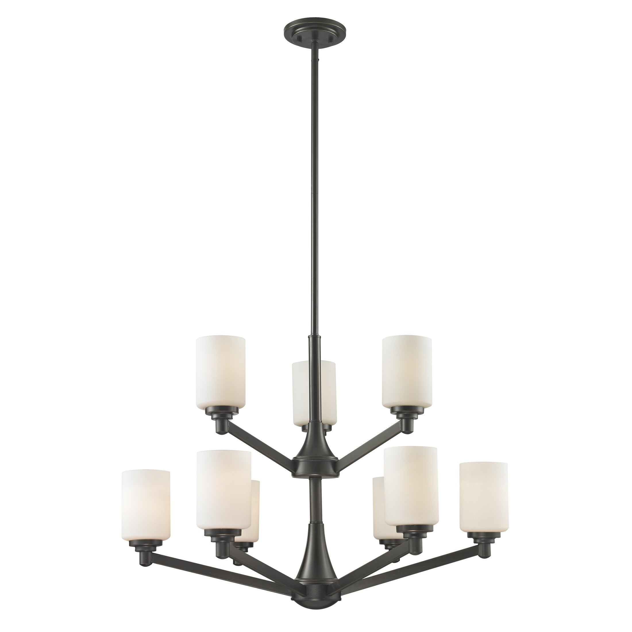 Z-Lite - 411-9 - Nine Light Chandelier - Montego - Coppery Bronze