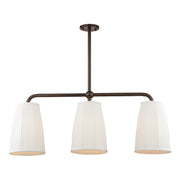 Hudson Valley - 6063-DB - Three Light Island Pendant - Malden - Distressed Bronze