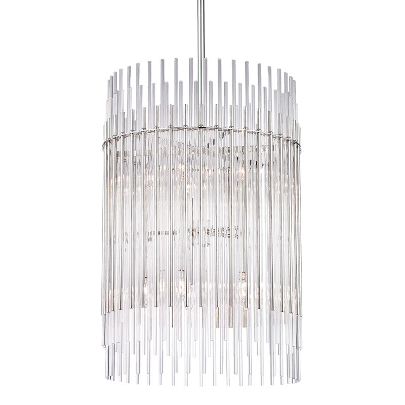 Hudson Valley - 6320-PN - Ten Light Chandelier - Wallis - Polished Nickel