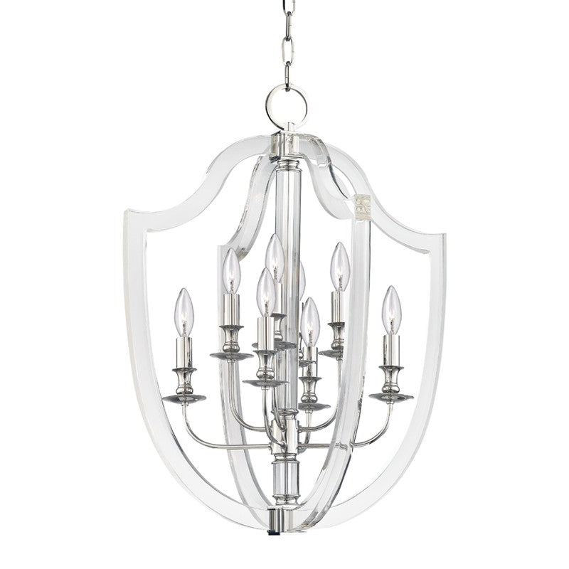 Hudson Valley - 6520-PN - Eight Light Lantern - Arietta - Polished Nickel