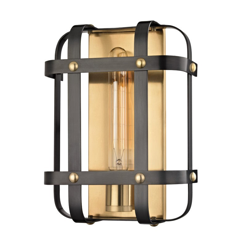 Hudson Valley - 6901-AOB - One Light Wall Sconce - Colchester - Aged Old Bronze