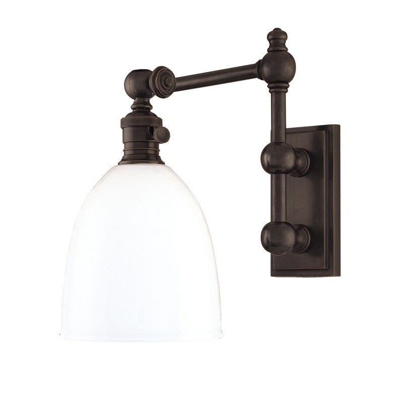 Hudson Valley - 762-OB - One Light Wall Sconce - Roslyn - Old Bronze