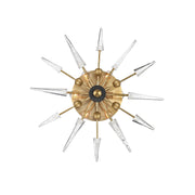 Hudson Valley - 9025-AGB - Six Light Wall Sconce - Sparta - Aged Brass