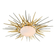 Corbett Lighting - 224-32-GL/SL - LED Flush Mount - Helios - Gold And Silver Leaf