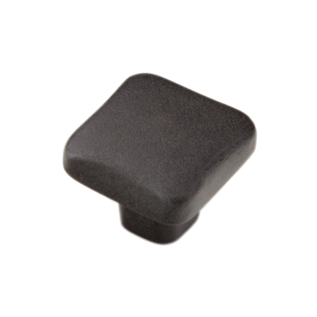 Schaub and Company - 765-BB - Vinci 1" Rustic Luxury Solid Cast Bronze Square Cabinet Knob / Drawer Knob  - Made in Italy in Black Bronze