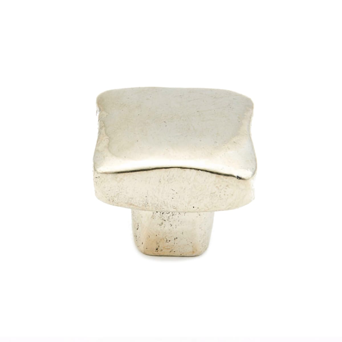 Vinci 1" Rustic Luxury Solid Cast Bronze Square Cabinet Knob / Drawer Knob  - Made in Italy