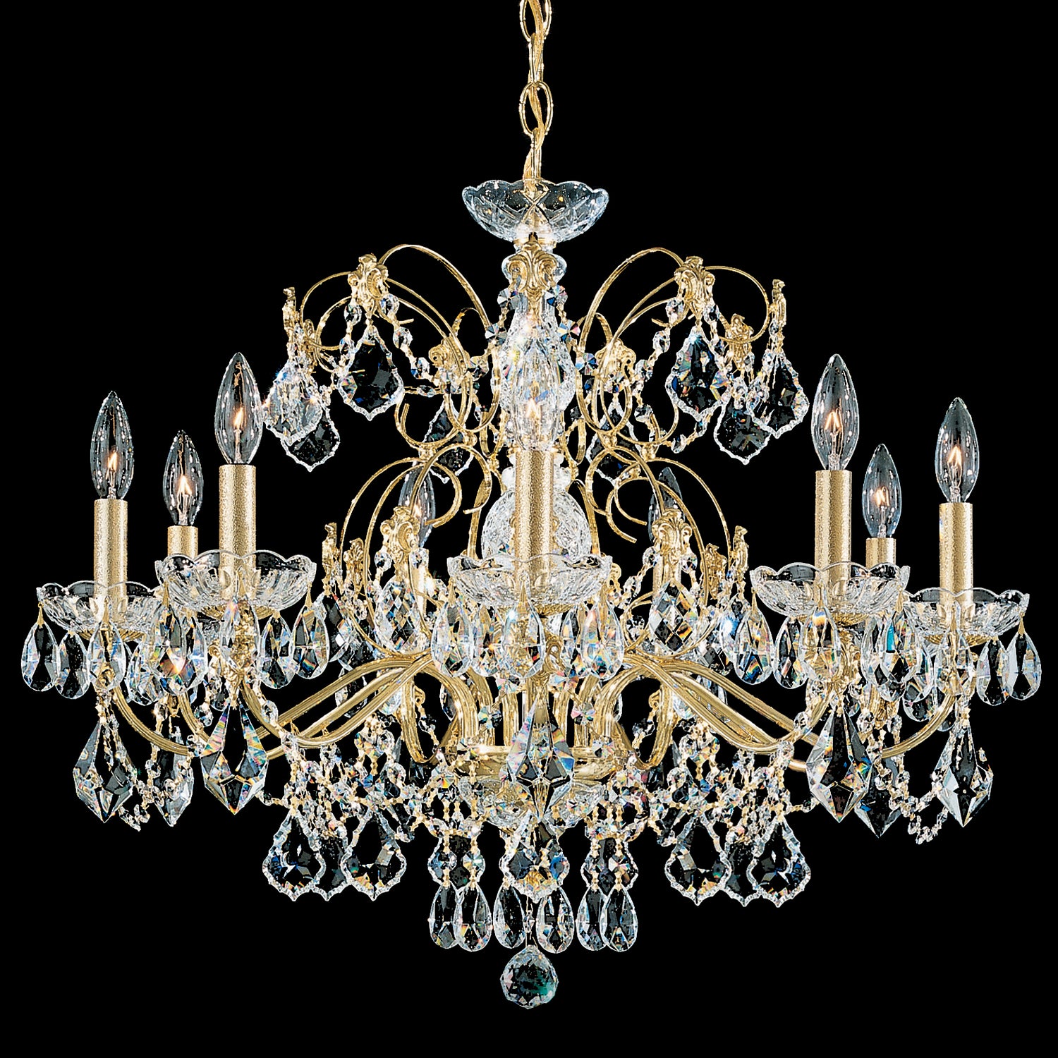 Schonbek - 1709-211 - Nine Light Chandelier - Century - Aurelia