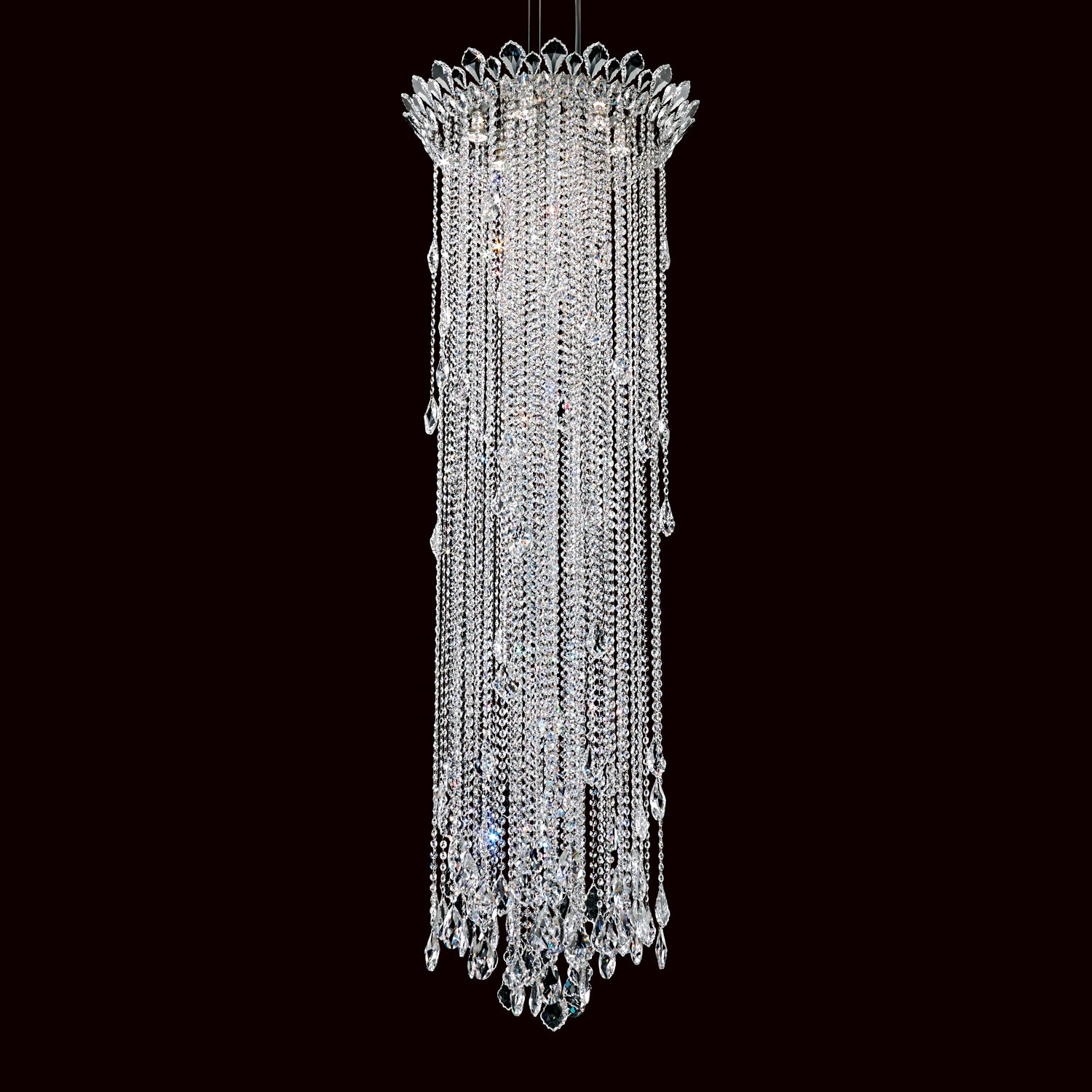 Schonbek - TR2413N-401H - Six Light Pendant - Trilliane Strands - Polished Stainless Steel