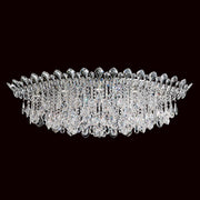 Schonbek - TR4801N-401H - Eight Light Flush Mount - Trilliane Strands - Polished Stainless Steel
