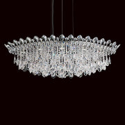 Schonbek - TR4811N-401H - Eight Light Pendant - Trilliane Strands - Polished Stainless Steel