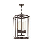 Hudson Valley - 9716-OB - Four Light Lantern - Hyde Park - Old Bronze