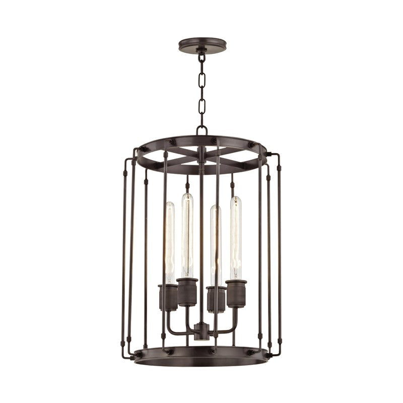 Hudson Valley - 9716-OB - Four Light Lantern - Hyde Park - Old Bronze