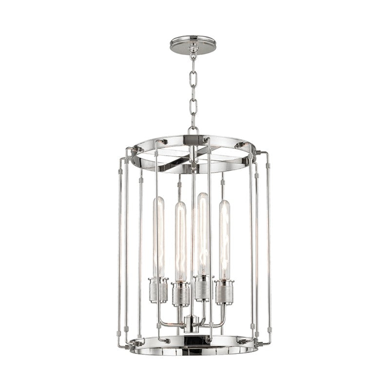 Hudson Valley - 9716-PN - Four Light Lantern - Hyde Park - Polished Nickel