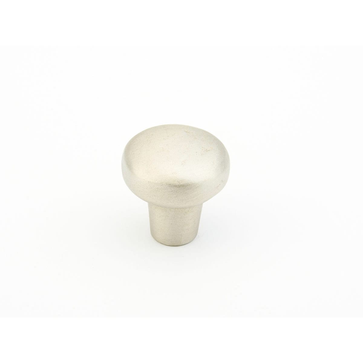 Mountain 1-1/4" Rustic Aged Round Solid Bronze Cabinet Knob - Made in Italy