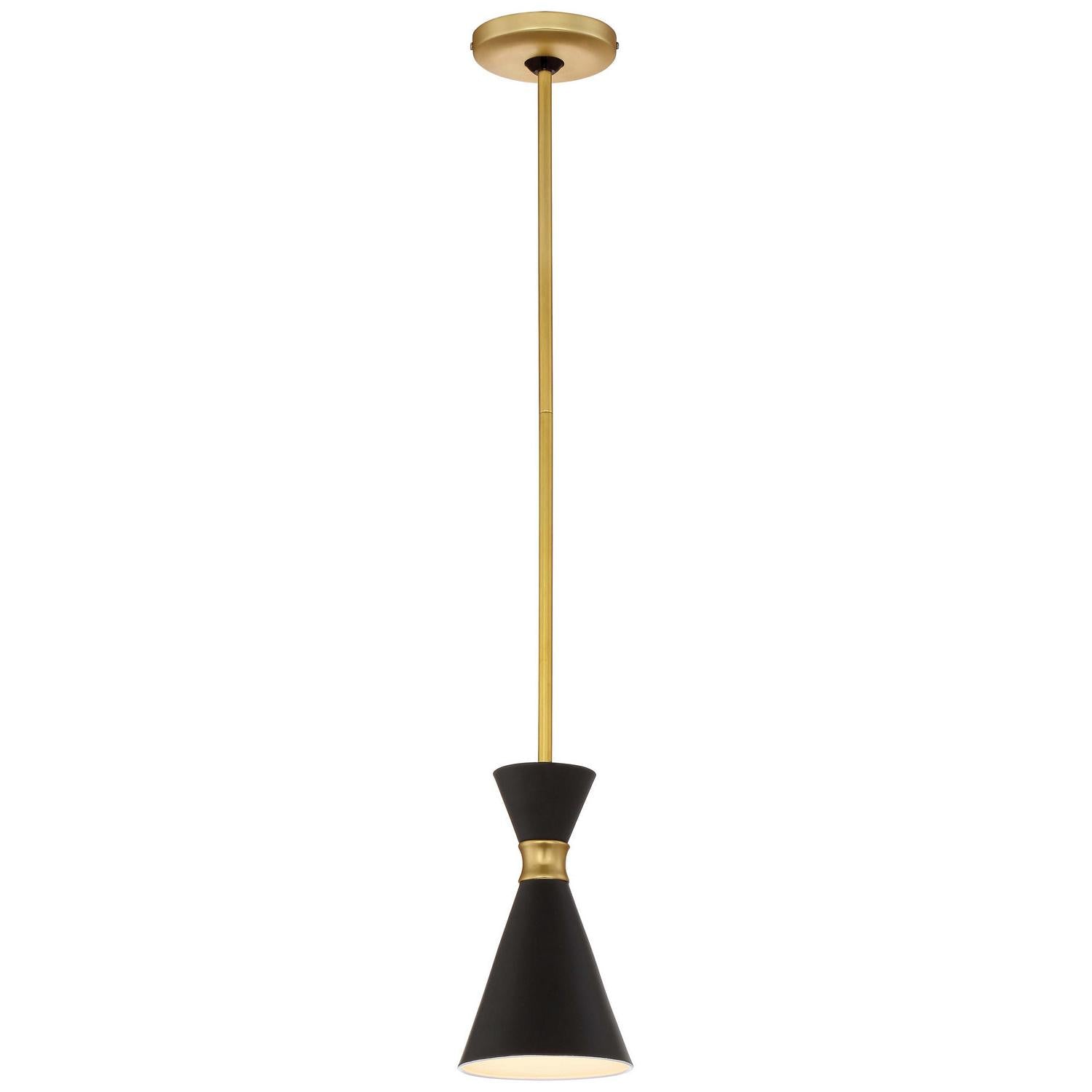 George Kovacs - P1821-248 - One Light Mini Pendant - Conic - Honey Gold