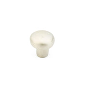 Schaub and Company - 772-AS - Mountain 1-3/8" Rustic Vintage Round Ball Solid Bronze Cabinet Knob - Made in Italy in Antique Silver