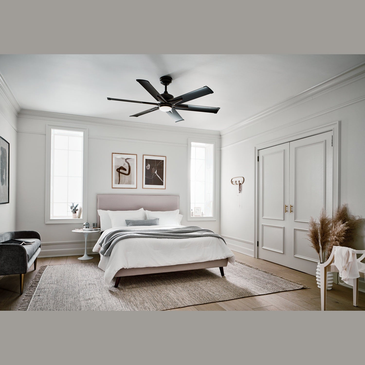 Kichler - 300300OZ - 60"Ceiling Fan - Szeplo Patio - Olde Bronze